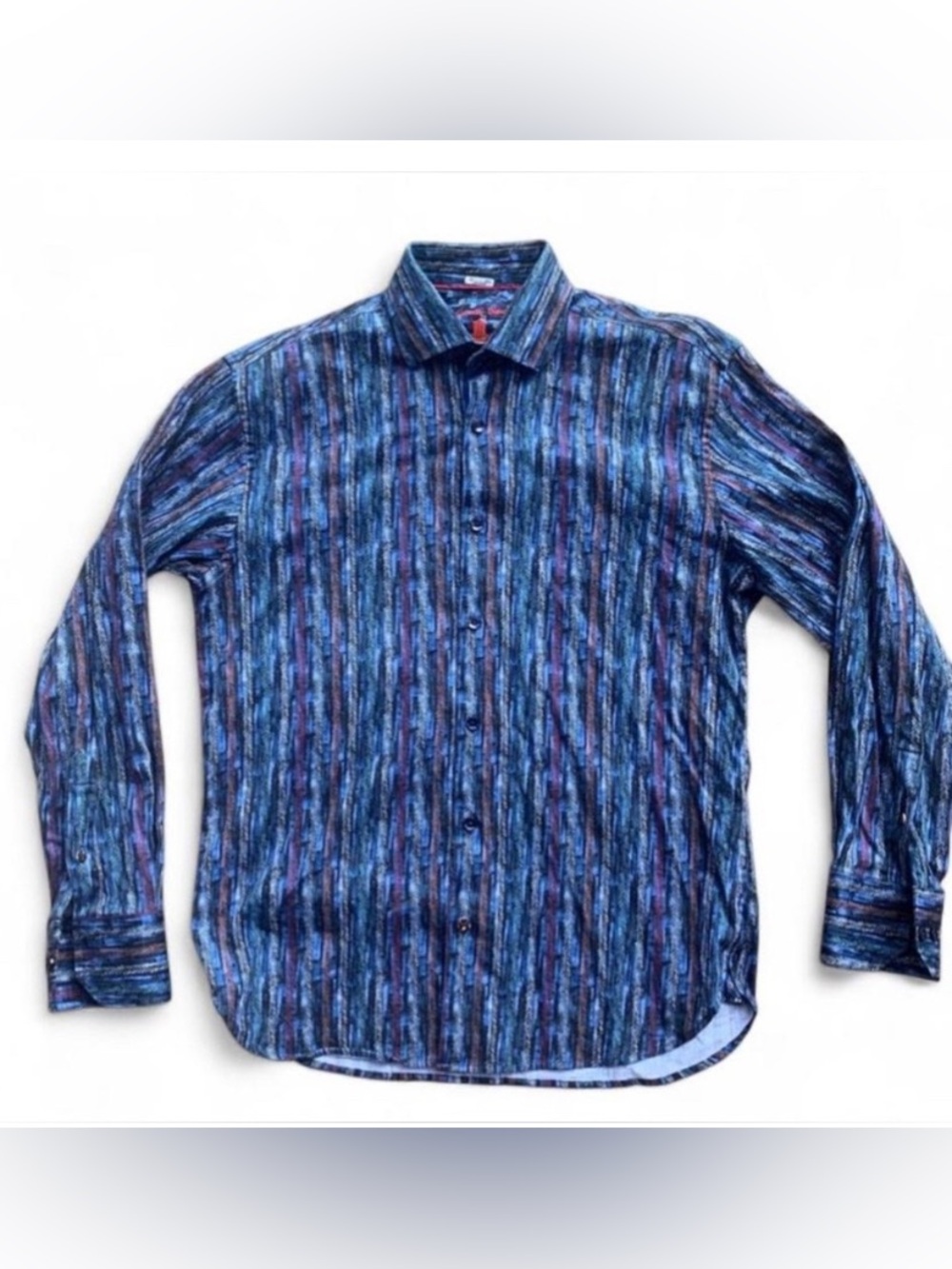 Retro 90s Button Down Long Sleeve Shirt